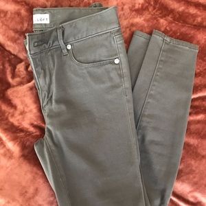 Ann Taylor Loft legging pants - gray